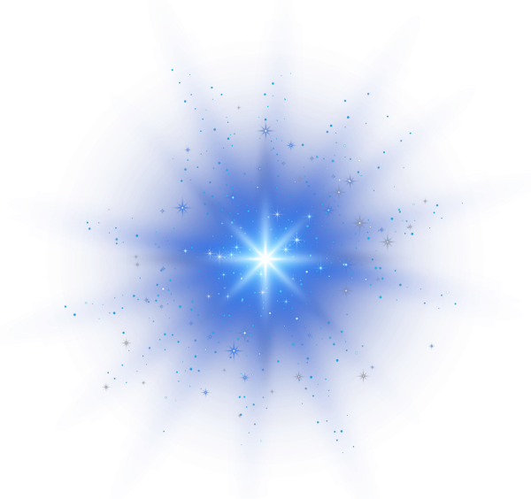 蓝色 矢量 光效 素材 装饰元素免抠png图片